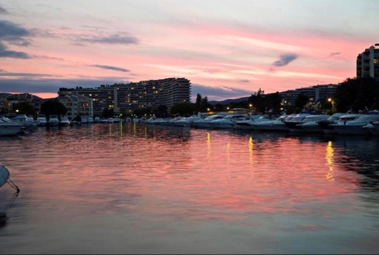 Luxury 3 Piece Garden Apartment In Cannes Marina 망들리유 라 나플 외부 사진